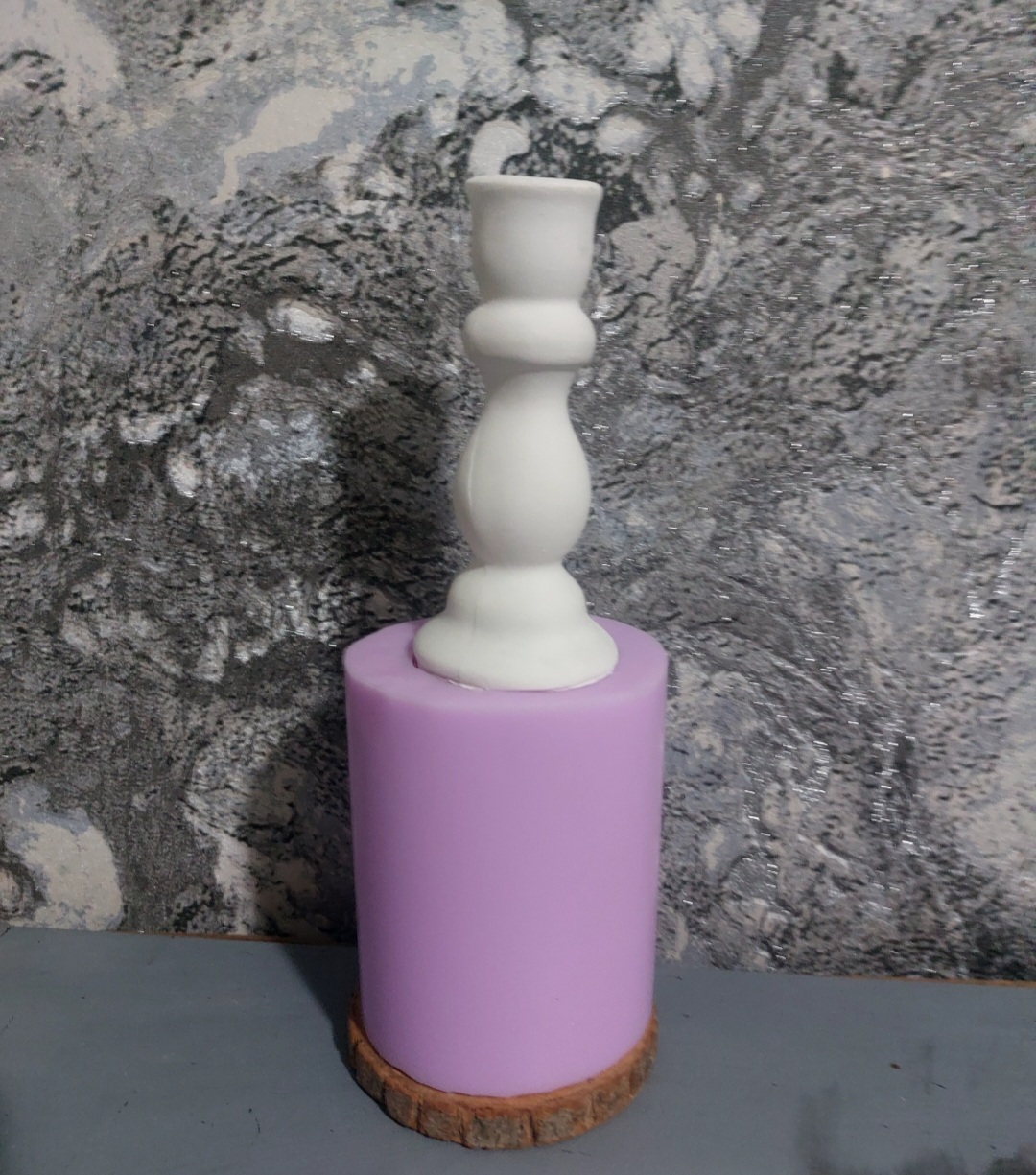 قالب سیلیکونی جاشمعی قلمی بلند