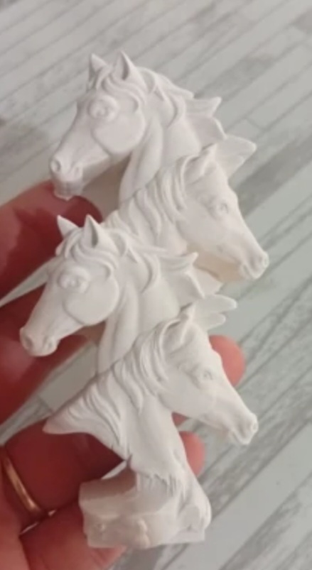 قالب سیلیکونی  اسب چهارتایی