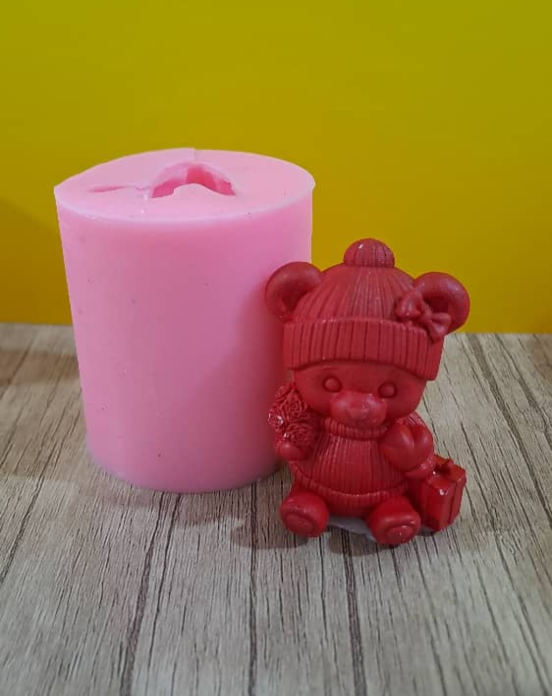 قالب سیلیکونی  خرس ولنتاین