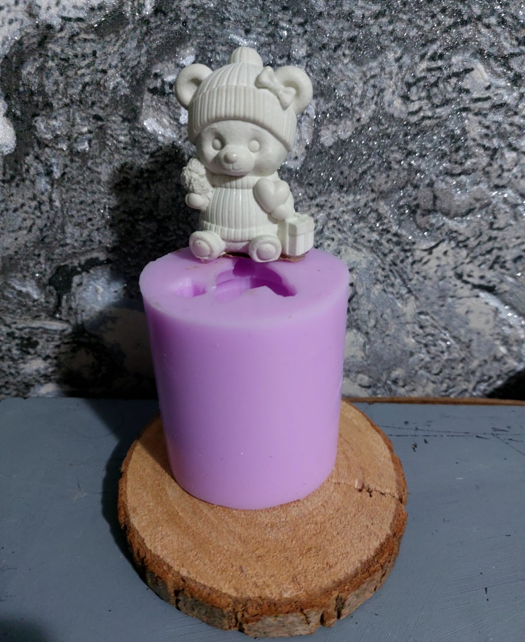 قالب سیلیکونی  خرس ولنتاین