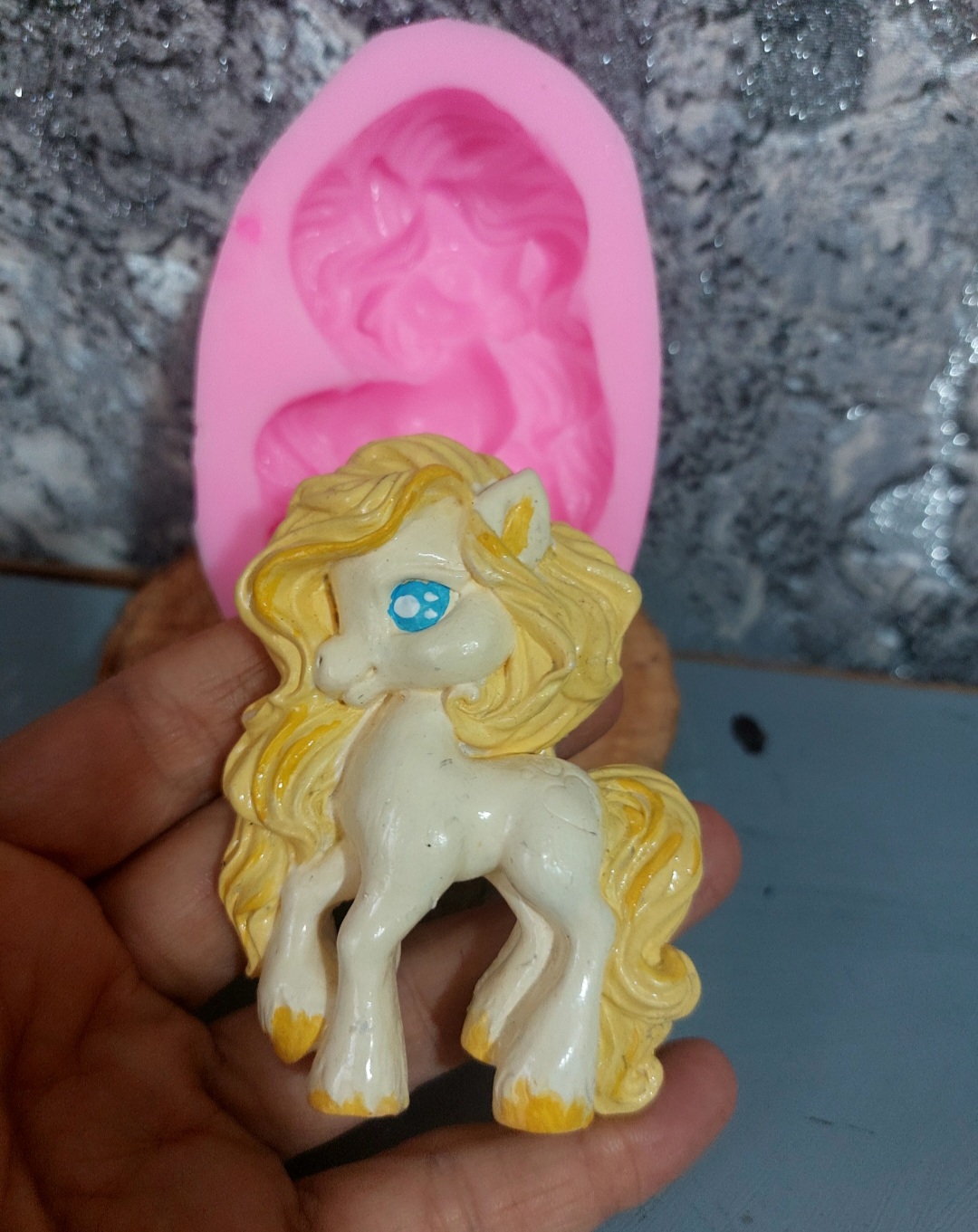 قالب سیلیکونی  اسب روسی ۸ سانتی