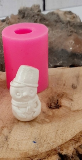 قالب سیلیکونی  آدم برفی مینیاتوری