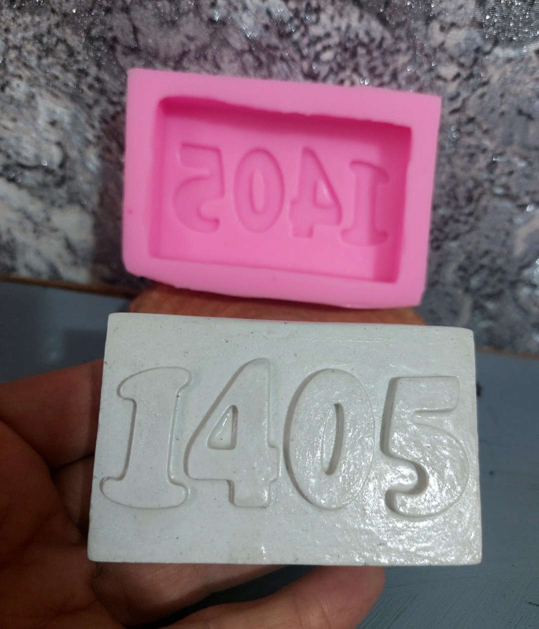 قالب سیلیکونی  کتیبه ۱۴۰۵