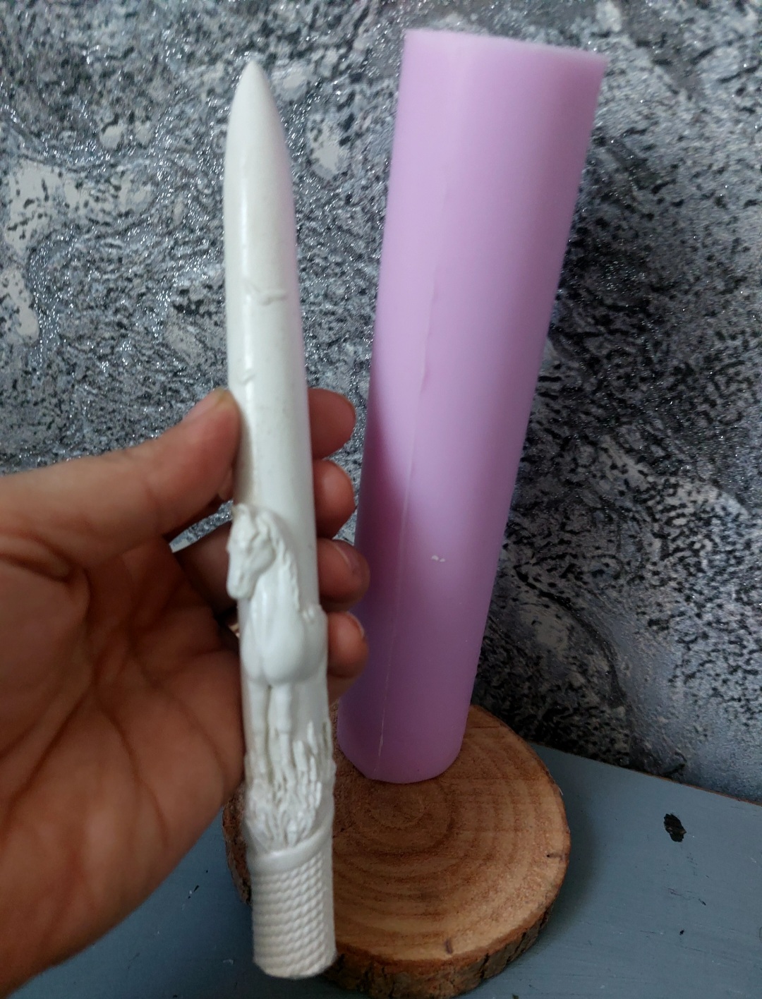 قالب سیلیکونی  قلمی اسب چمنزار ۱