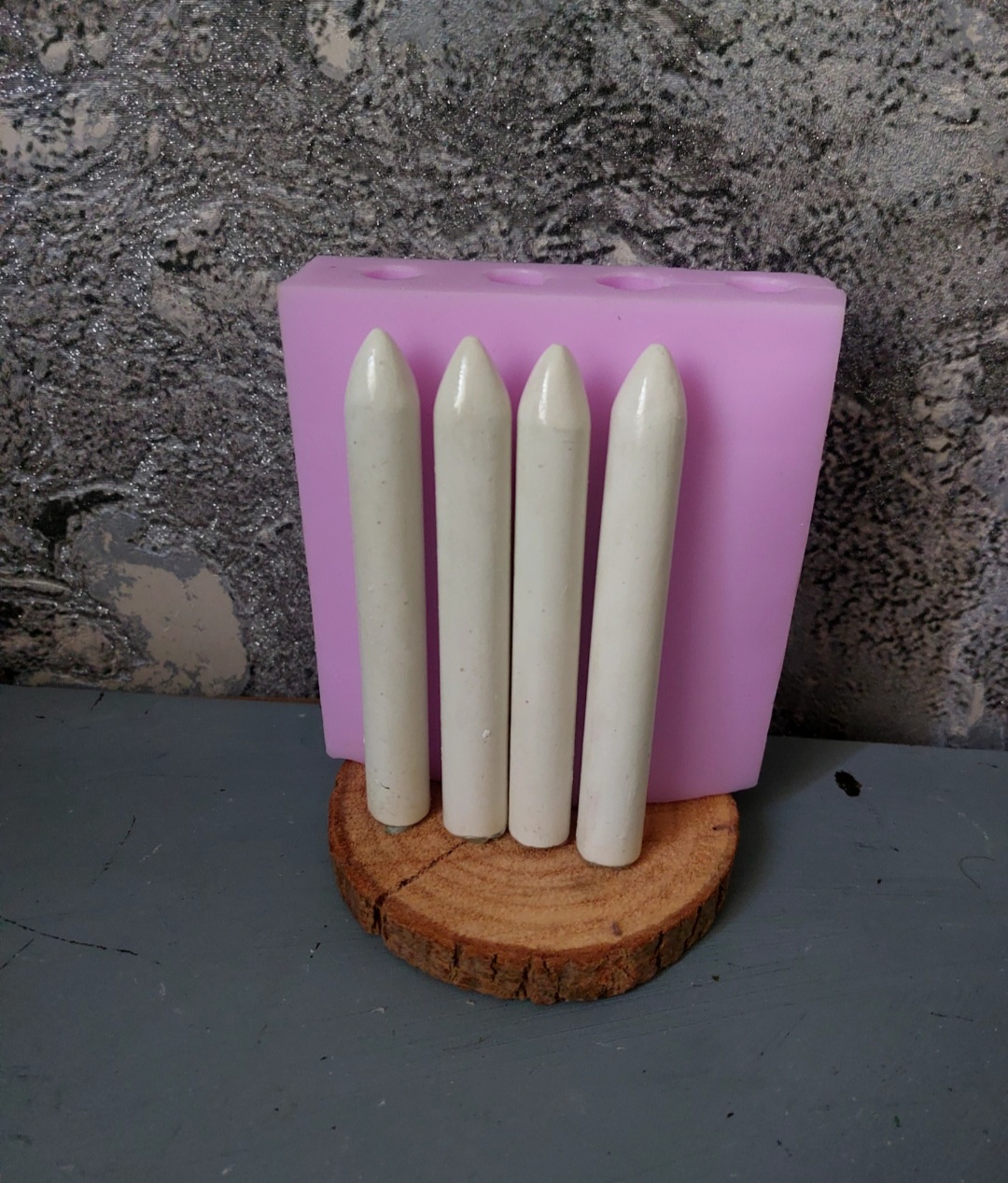 قالب سیلیکونی  قلمی ۱۲ سانتی