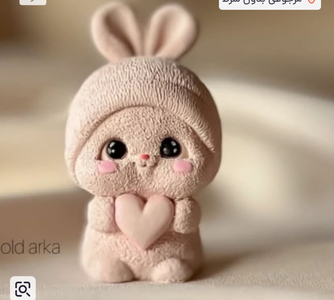 قالب سیلیکونی  خرگوش ژورنالی