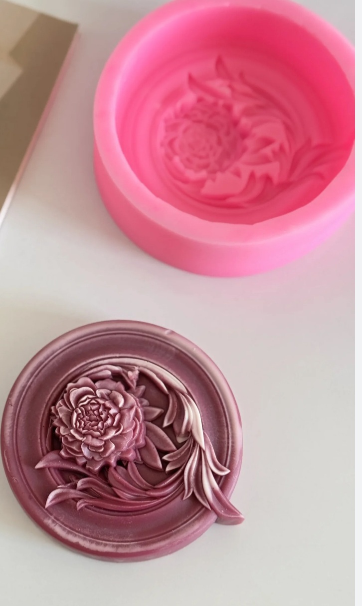 قالب سیلیکونی  سکه گل